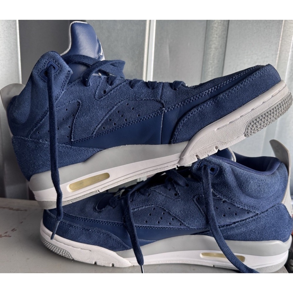 Jordan Son of Mars Basketball Shoes Navy Suede Mens Size 11 - Picture 6 of 9